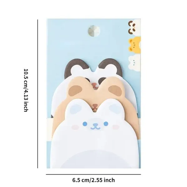 Animal_Sticky_Notes_Pink_Pack_Of_4