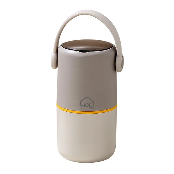 2_Layer_Lunch_Box_Beige_Cream_Single