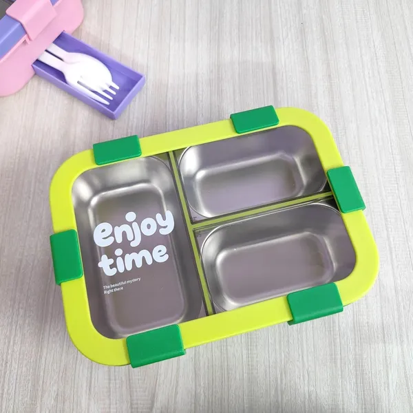 Enjoy_Time_Steel_Lunch_Box_Green_Bloom_Single