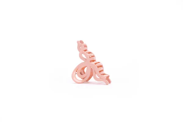 Abstract_Knot_Medium_Gloss_Peach_Large_Medium_Single