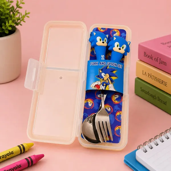 Fun_Fork_Cutlery_Set_Blue_Rainbow_Single