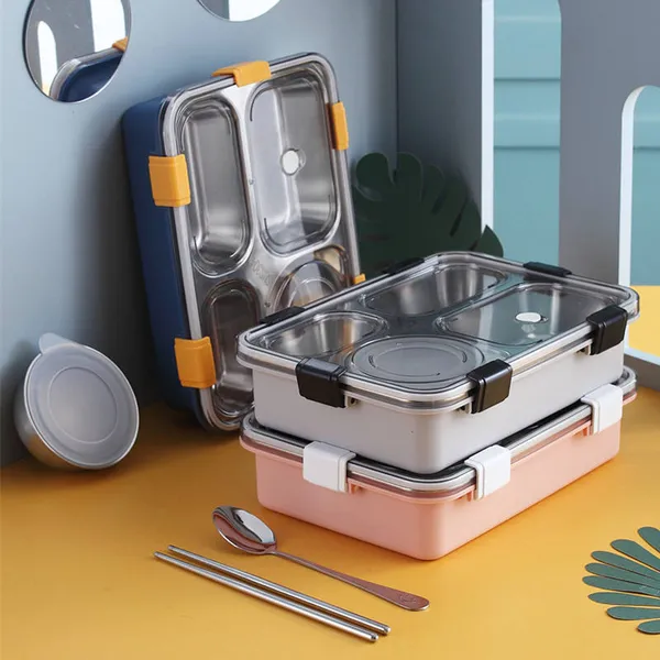 Steel_Bento_Lunch_Box_Blue_Pack_Of_3