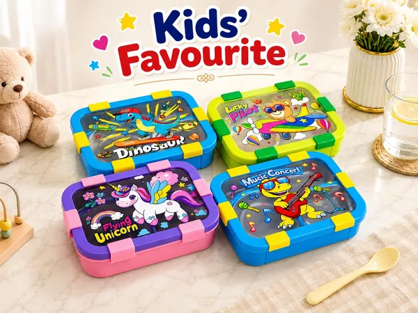 Cartoon_Lunch_Box_Green_Bloom_Pack_Of_4