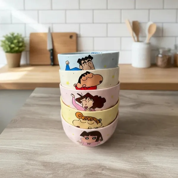 Shinchan_Snack_Bowl_White_Pack_Of_5