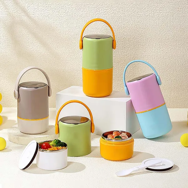 2_Layer_Lunch_Box_Olive_Amber_Pack_Of_3