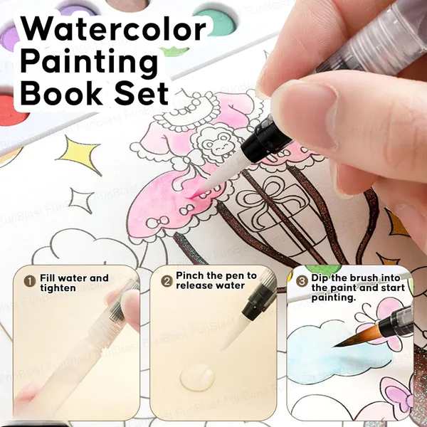 Watercolor_Book_Orange_Pack_Of_4