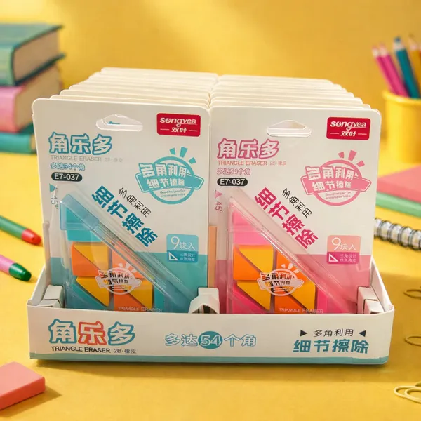 Triangle_Eraser_Pink_Pack_Of_4