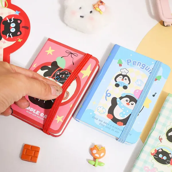 Animal_Mini_Diary_Pink_Bloom_Pack_Of_4