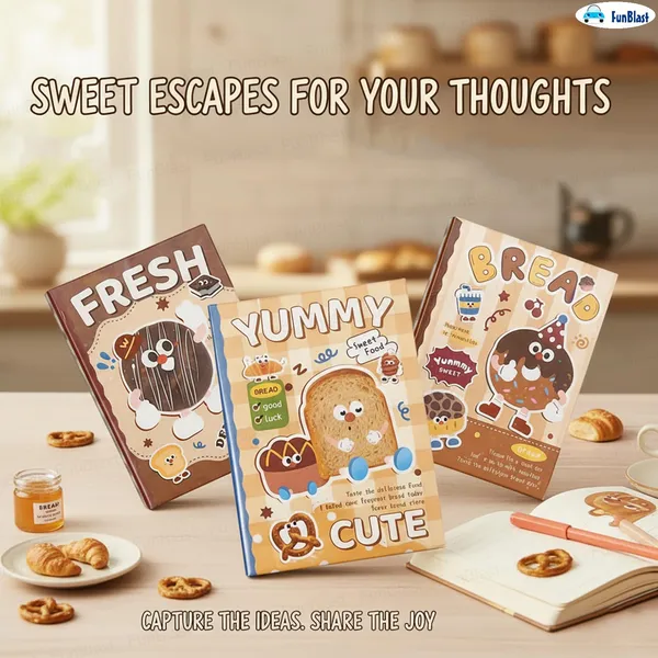 Bread_Mini_Diary_Pink_Bloom_Pack_Of_4