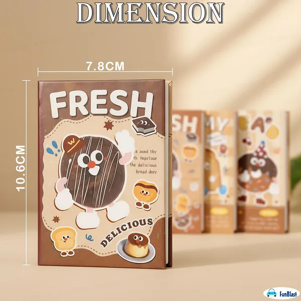 Bread_Mini_Diary_Pink_Bloom_Pack_Of_4