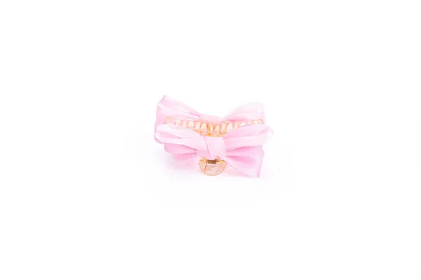 Satin_Bow_Medium_Pink_Large_Medium_Single