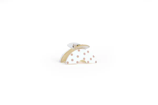 Polka_Dot_Hair_Claw_Small_Cream_Dot_Large_Medium_Single