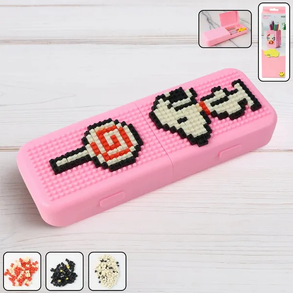 Diy_Pixel_Art_Pencil_Holder_Pack_Of_4