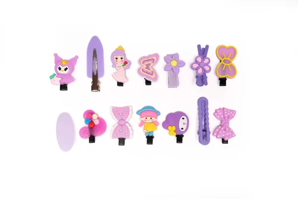 Kawaii_Snap_Clips_Set_Purple_Small_Single_7_Pair