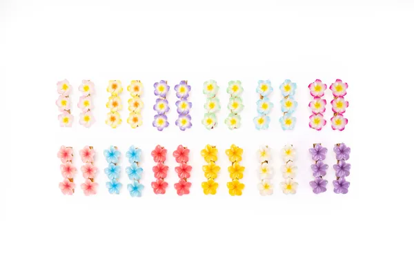 Floral_Snap_Clips_Small_Single_12_Pair