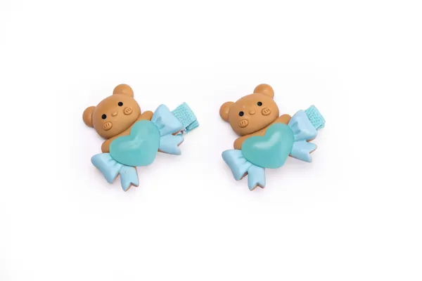 Teddy_Heart_Clip_Small_Single_5_Pair