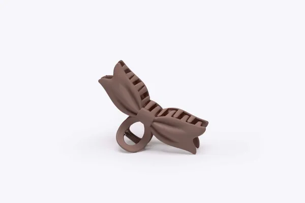 Matte_Bow_Large_Taupe_Large_Medium_Single
