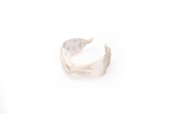 Satin_Twist_Headband_White_Large_Medium_Single