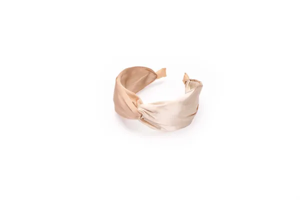 Satin_Twist_Headband_Beige_Large_Medium_Single