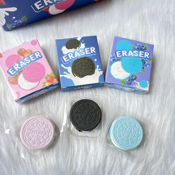 Oreo_Eraser_Brown_Pack_Of_3