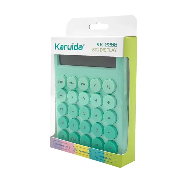 Pastel_Calculator_Green_Single