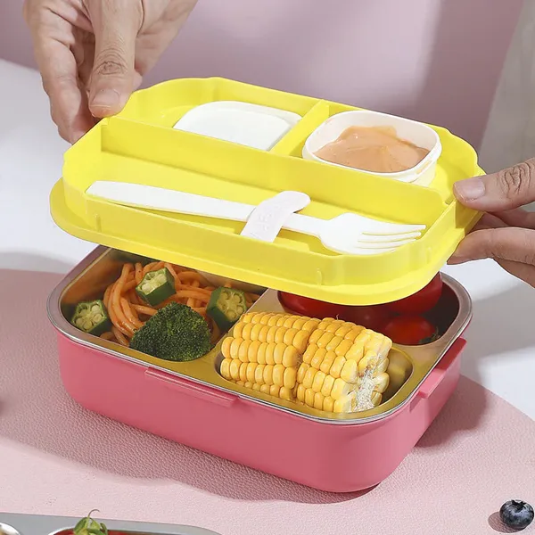 3_Compartment_Lunch_Box_Pink_Pack_Of_2