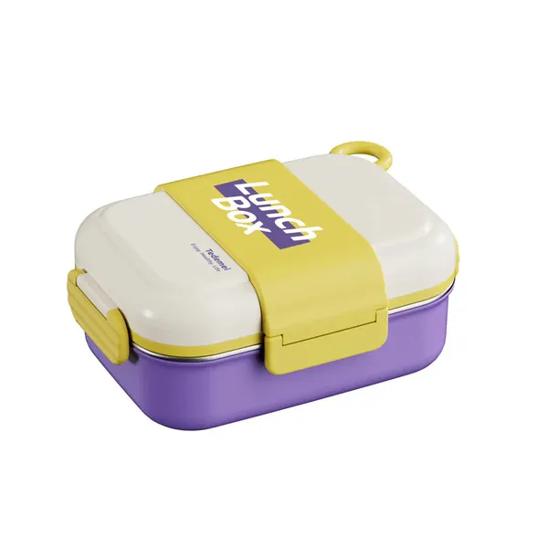 3_Compartment_Lunch_Box_Lavender_Mist_Single