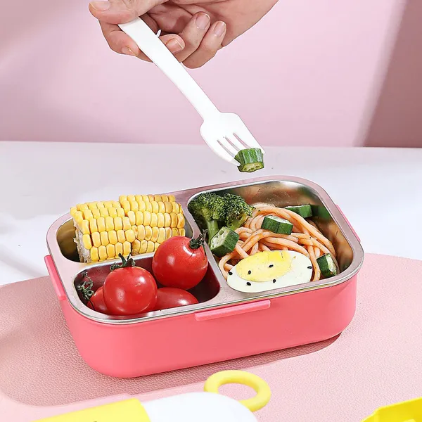 3_Compartment_Lunch_Box_Lavender_Mist_Pack_Of_2