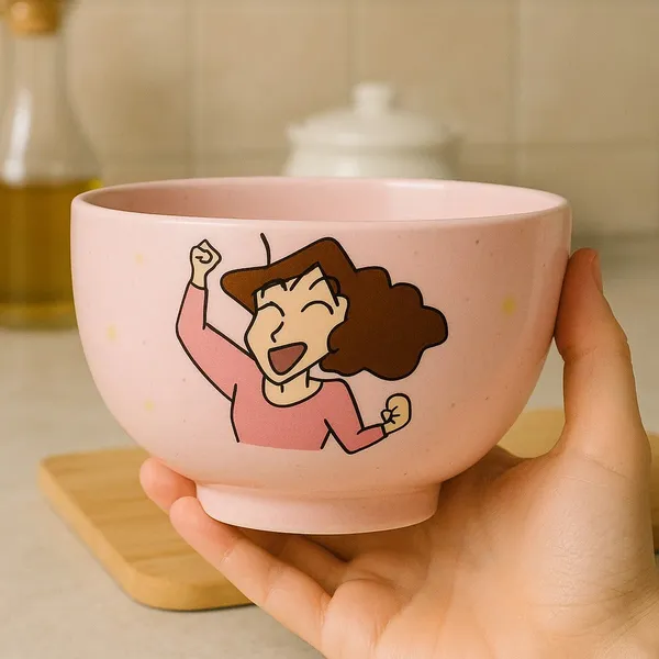 Shinchan_Snack_Bowl_Rose_Pink_Single