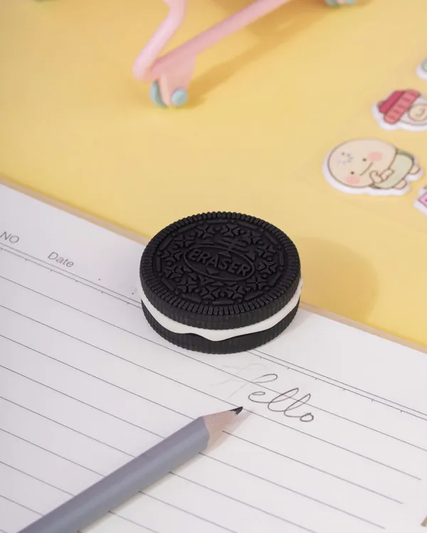 Oreo_Eraser_Brown_Single