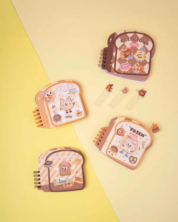 Bread_Shape_Diary_Single_4_Pcs