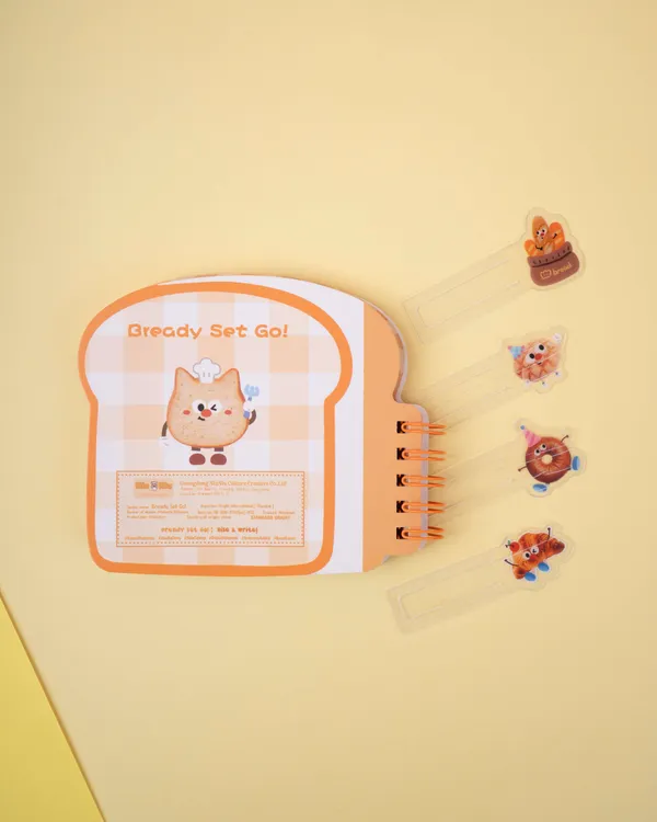 Bread_Shape_Diary_Pack_Of_2_(8_Pcs)