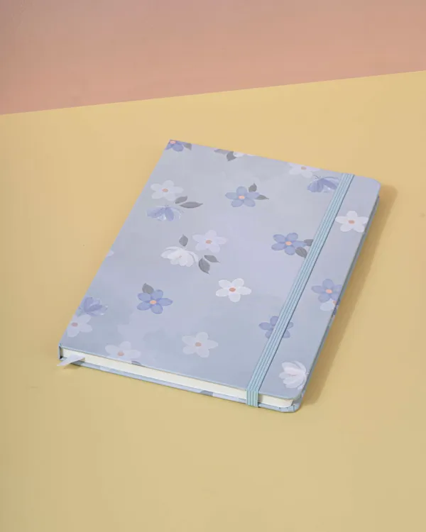 Floral_Diary_Blue_Single