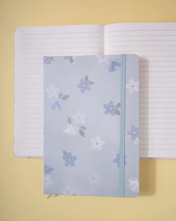 Floral_Diary_Blue_Single