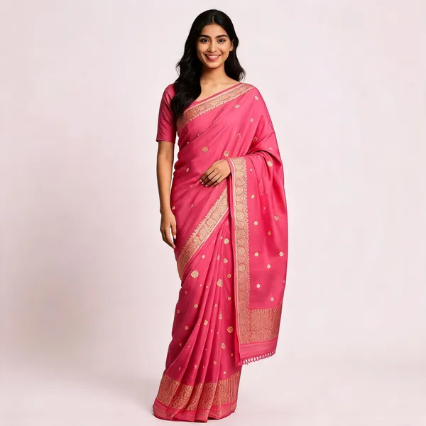 Pink_Pure_Silk_Handwoven_Moga_Saree_For_Women