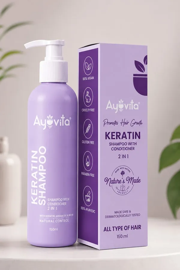 Ayuvita_Keratin_Shampoo_150Ml