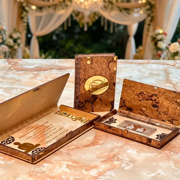 Mdf_Marble_Finish_Engraved_Hinged_Invitation_Box