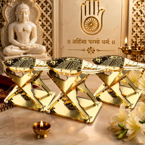 Acrylic_Jain_Religious_Scripture_Stand_Set_Of_3