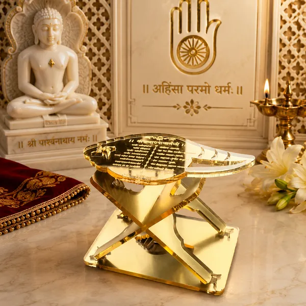 Acrylic_Jain_Religious_Scripture_Stand_Set_Of_3
