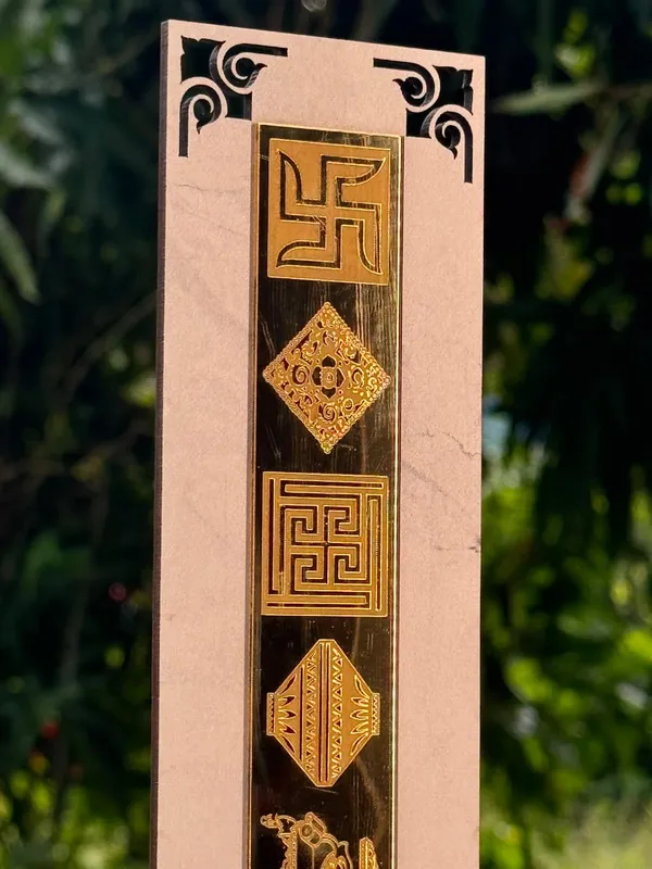 Acrylic_Mdf_Religious_Symbol__Decorative_Panel_Set_Of_2