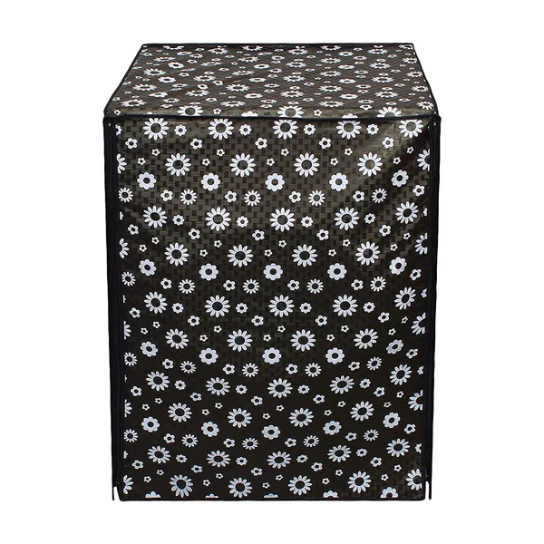 Polyester_Waterproof_Zipper_Front_Load_Washing_Machine_Cover_8-8.5_Kg_Black