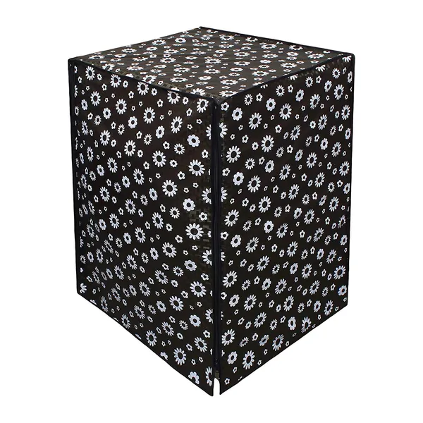 Polyester_Waterproof_Zipper_Front_Load_Washing_Machine_Cover_8-8.5_Kg_Black