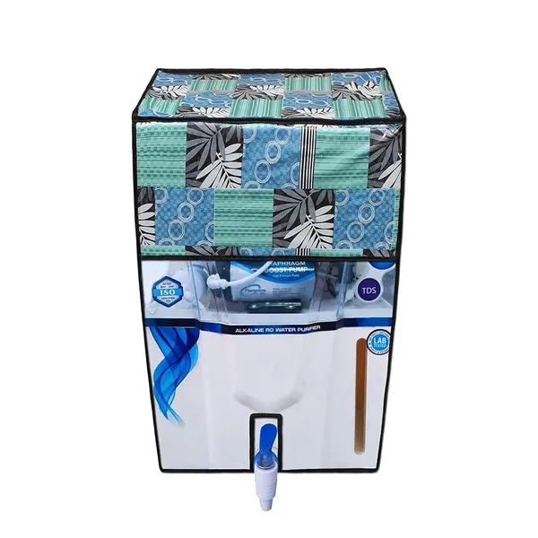 Polyester_Blue_Velcro_Water_Purifier_Ro_Cover_For_Kent_Grand