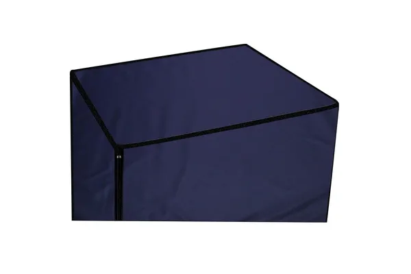 Polycarbonate_Waterproof_Blue_Front_Load_Washing_Machine_Cover_For_Bosch_8_Kg