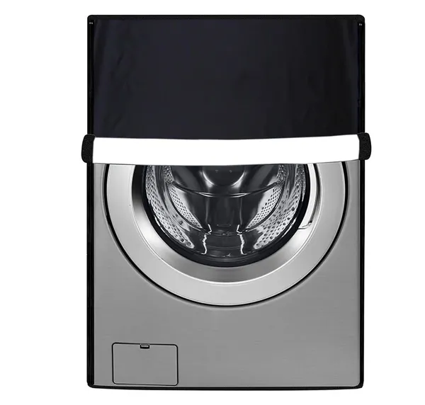Polycarbonate_Waterproof_Dustproof_Front_Load_Washing_Machine_Cover_Black