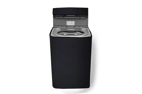 Polycarbonate_Waterproof_Dustproof_Top_Load_Washing_Machine_Cover_Black