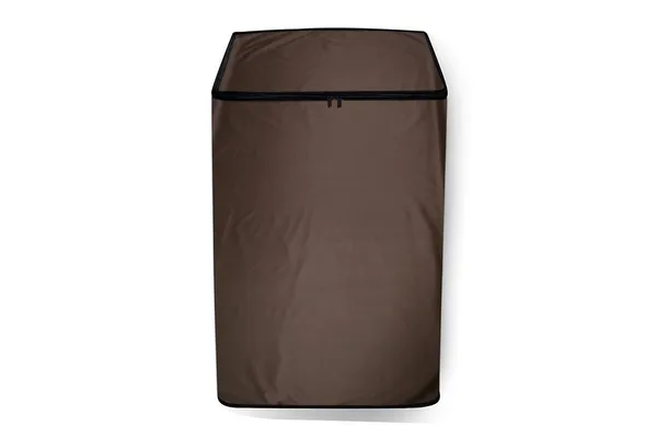 Polycarbonate_Waterproof_Solid_Top_Load_Washing_Machine_Cover_Coffee