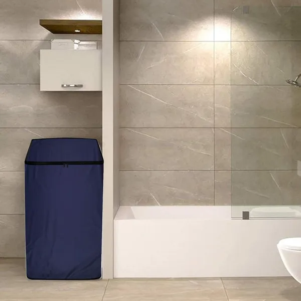 Polycarbonate_Waterproof_Dustproof_Top_Load_Washing_Machine_Cover_Blue