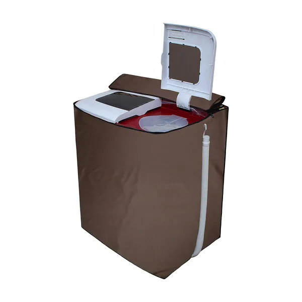 Polycarbonate_Waterproof_Top_Load_8.5_Kg_Washing_Machine_Cover_Coffee