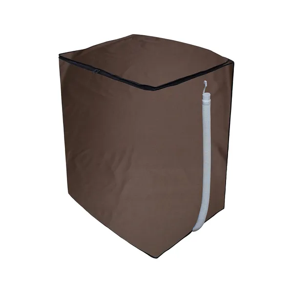 Polycarbonate_Waterproof_Top_Load_8.5_Kg_Washing_Machine_Cover_Coffee